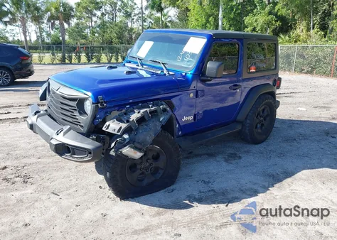2020 Jeep Wrangler Sport 4X4 z USA, uszkodzony, nr VIN 1C4GJXAN2LW261033